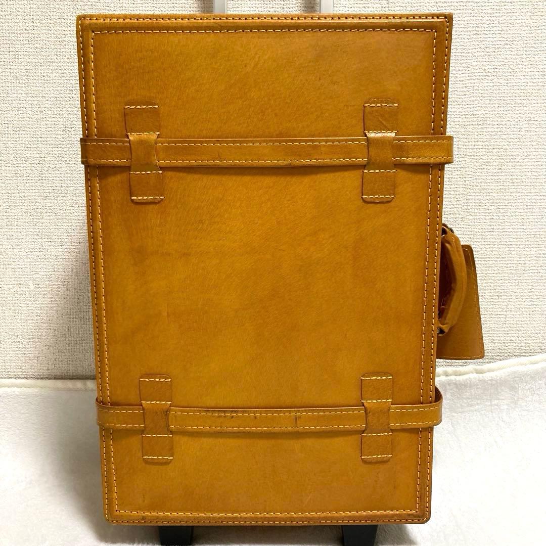 【良品】 ユーラシアトランク シフレ キャリーバッグ トランク キャメル