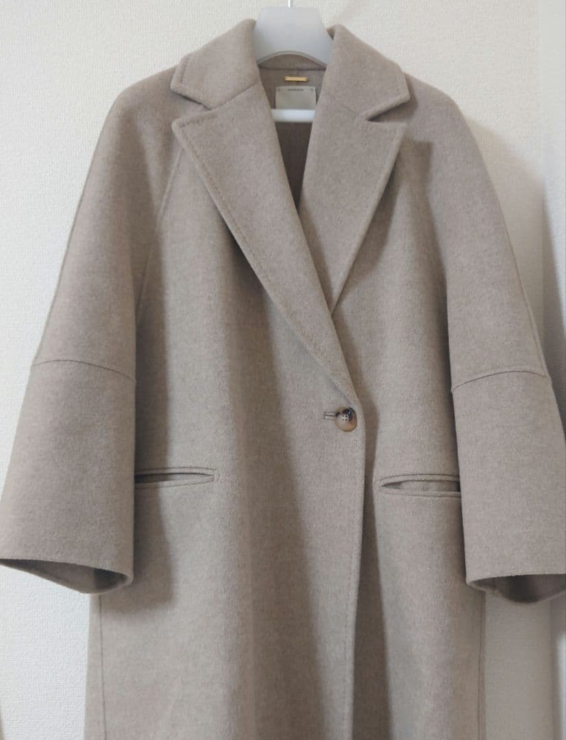 【新品・未使用】conteダブルブレスト リバーコート