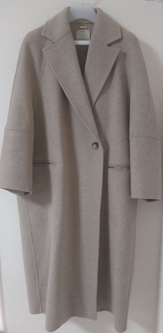 【新品・未使用】conteダブルブレスト リバーコート