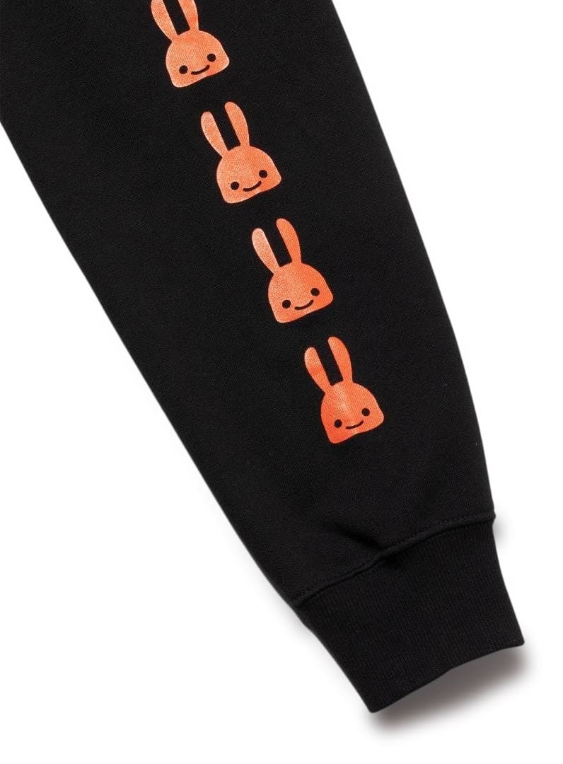 CUNE　リラックマコラボパーカー　ブラックレター