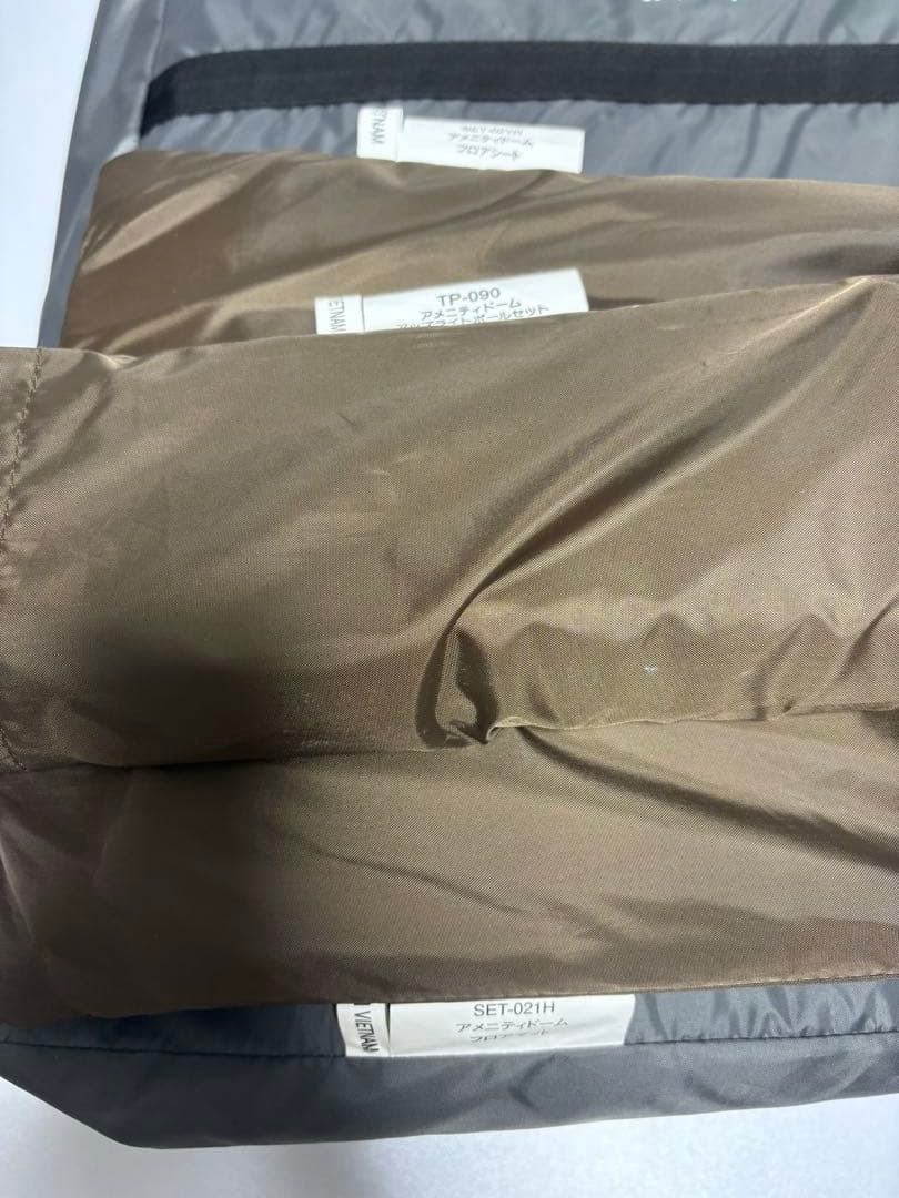  peak アメニティドームM 4点セット　＋おまけ（フロアマット）