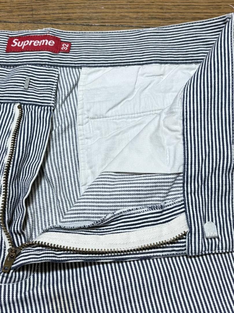 Supreme シュプリームヒッコリーチノワークパンツ 32 BJBE.AB