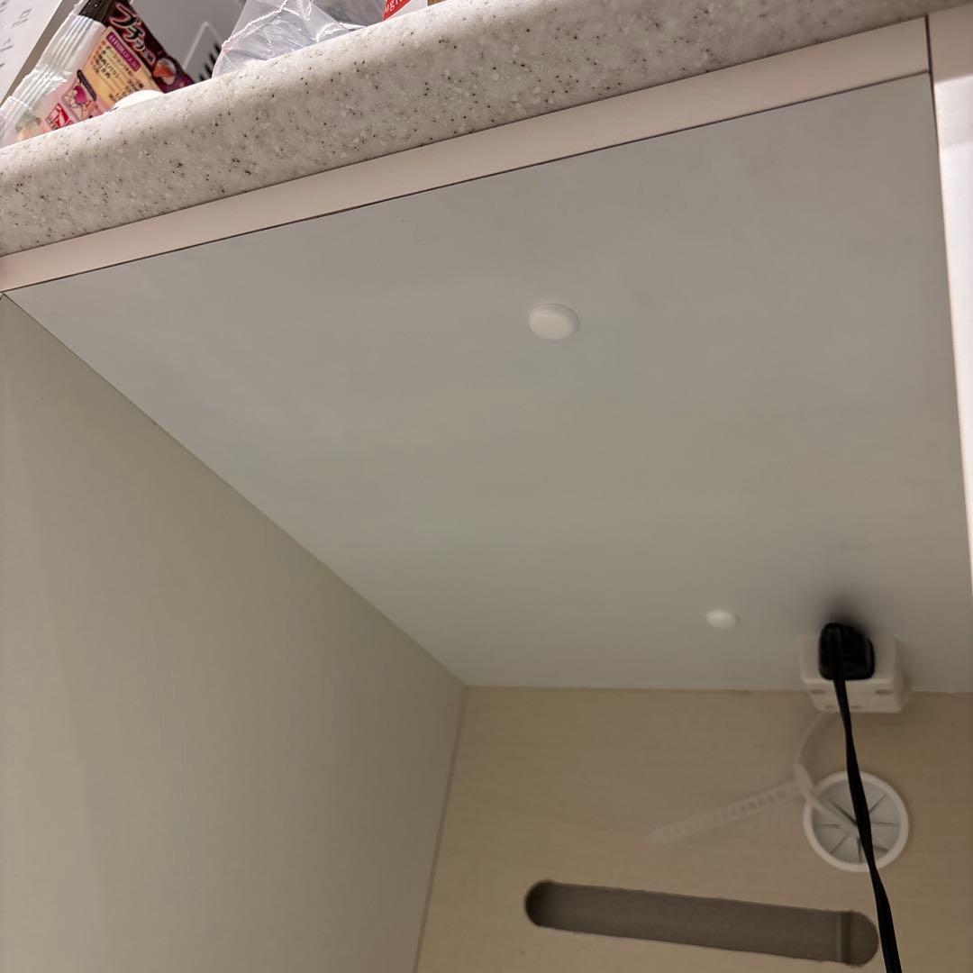 ニトリ　キッチンボード (アルミナ2 100KB WH)