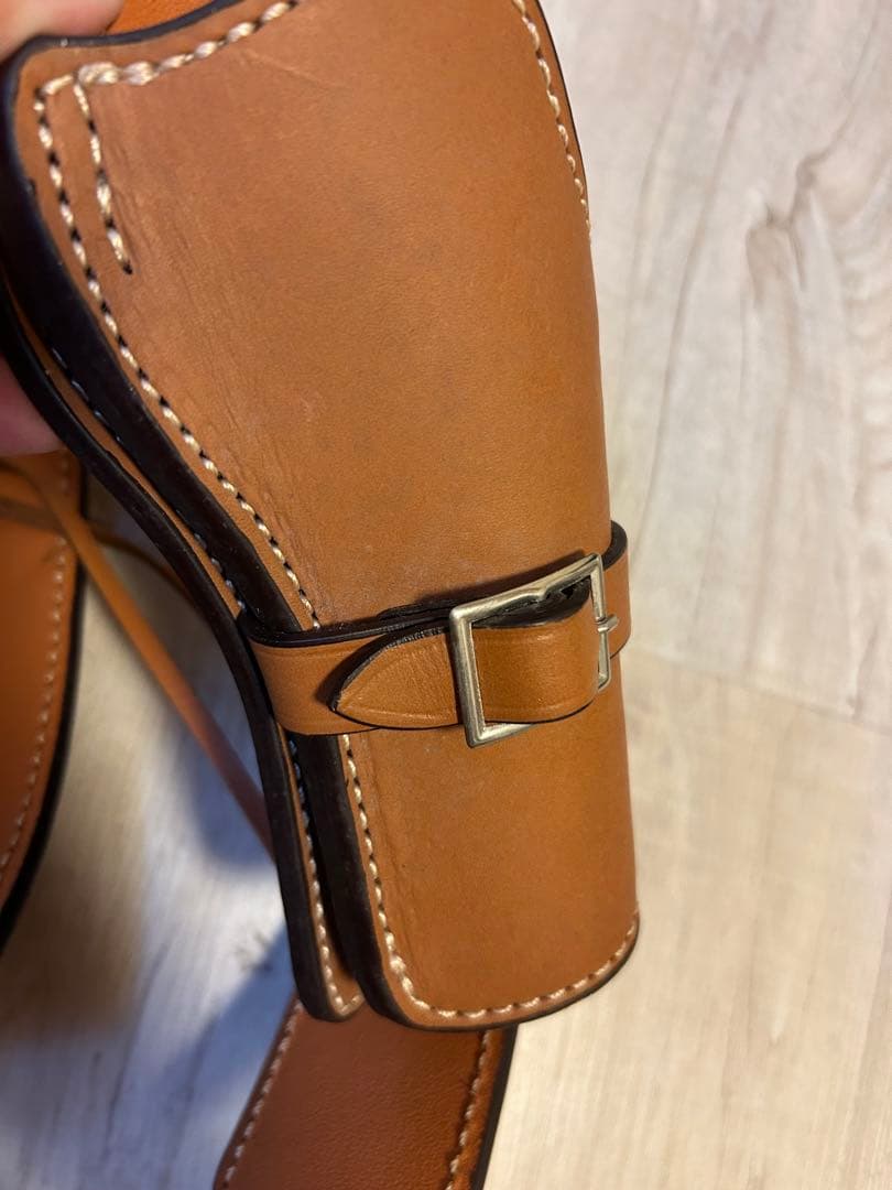 EastAウェスタンガンベルト 001-11 レザー