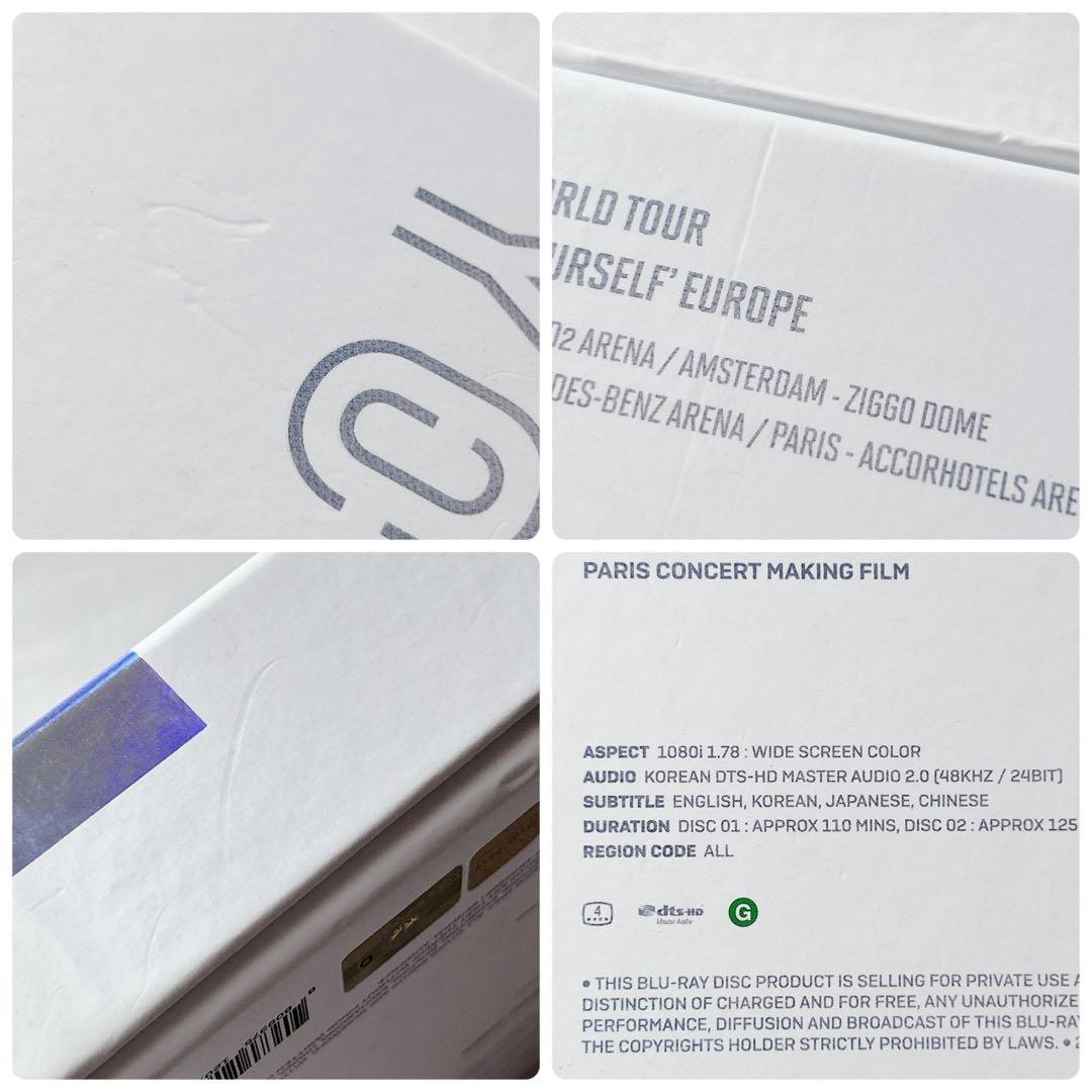 BTS LoveYourself Europe Blu-ray ジミン★匿名配送