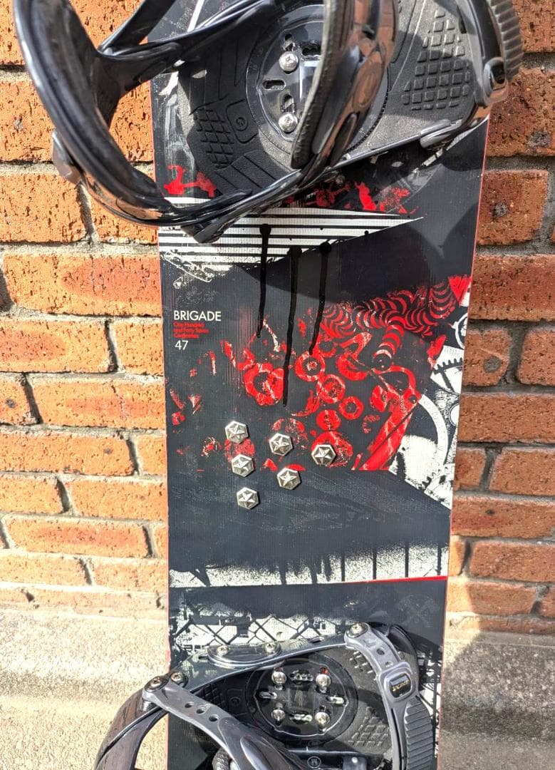 K2 スノーボード BRIGADE RIDEビィンディング付き 147cm