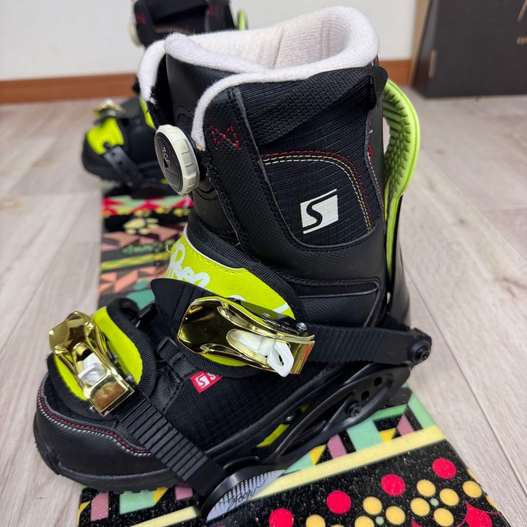 SPOON スノーボード 130cm ブーツ 23cm セット