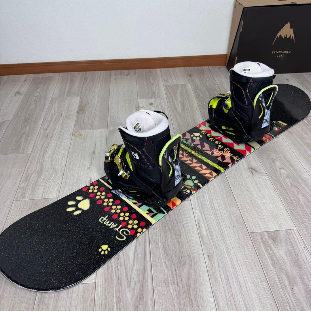 SPOON スノーボード 130cm ブーツ 23cm セット