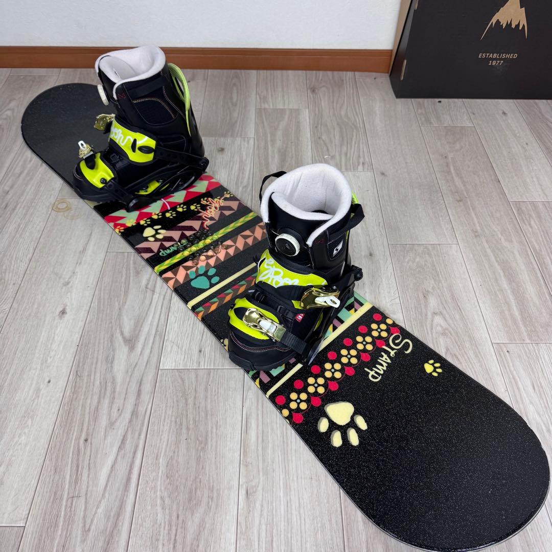 SPOON スノーボード 130cm ブーツ 23cm セット
