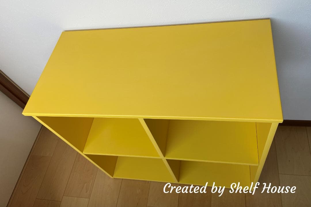 ひまわり スリム収納ラック ハンドメイド