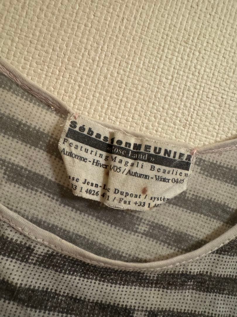 04/05AW Sebastien Meunier タンクトップ