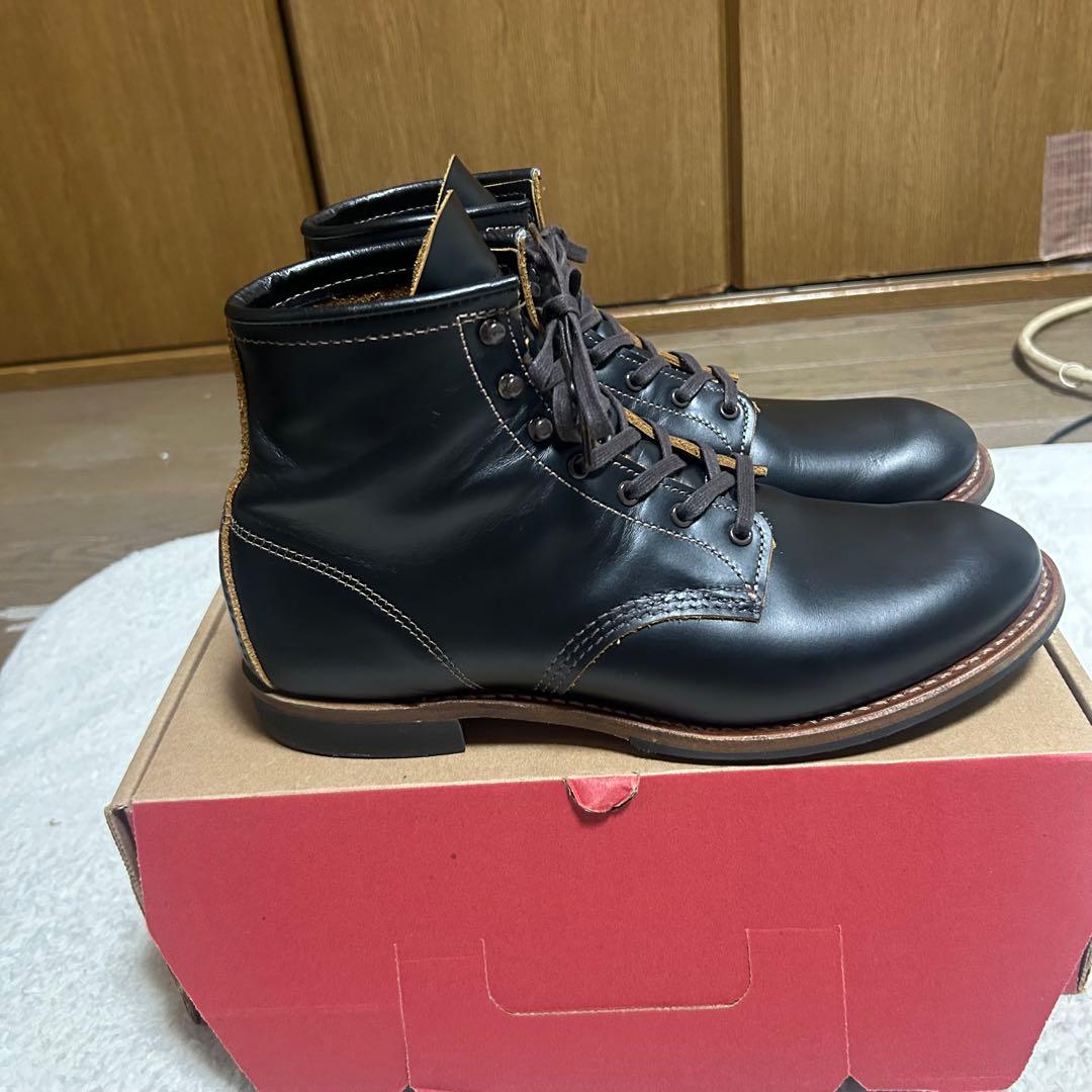 【美品】9060 ベックマンフラットボックス　9.5D redwing