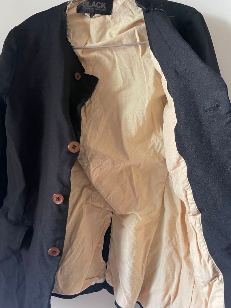 BLACK COMME des GARÇONS テーラードジャケット S 黒