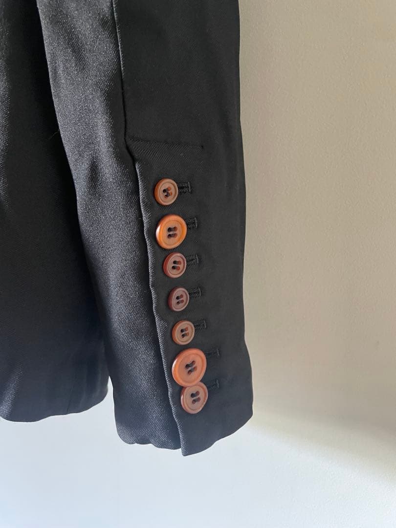 BLACK COMME des GARÇONS テーラードジャケット S 黒