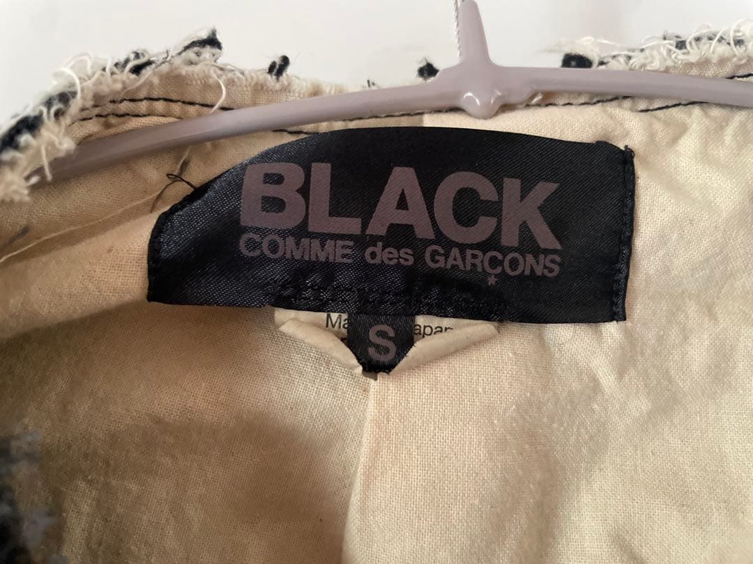BLACK COMME des GARÇONS テーラードジャケット S 黒