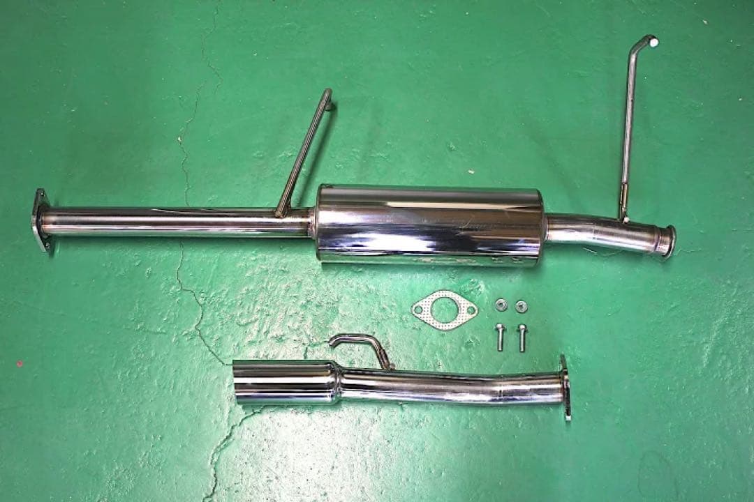 専用Bluefin スズキ キャリー 前期DA16T 車マフラー 砲弾型