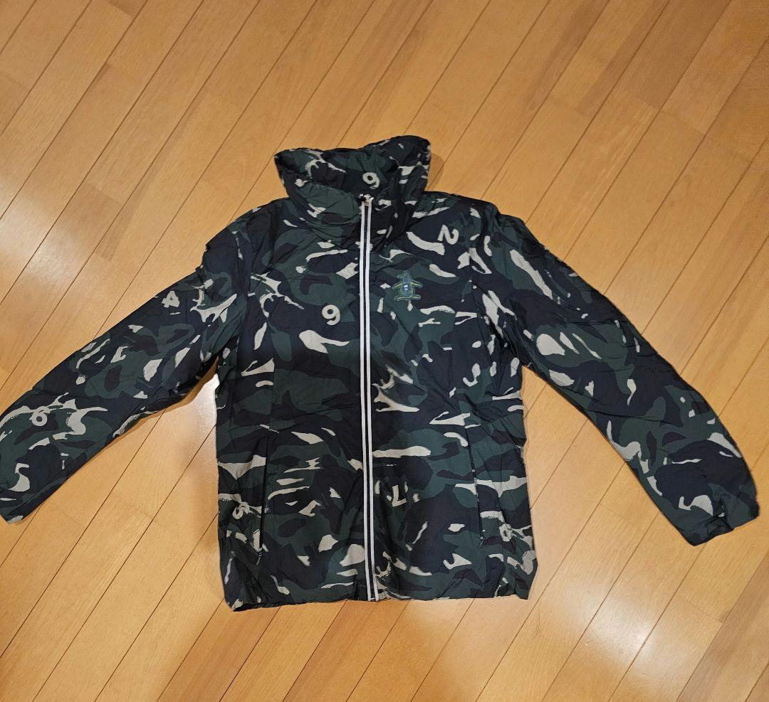 マンシングウェア　中綿ブルゾン　レディース　迷彩柄　Mサイズ