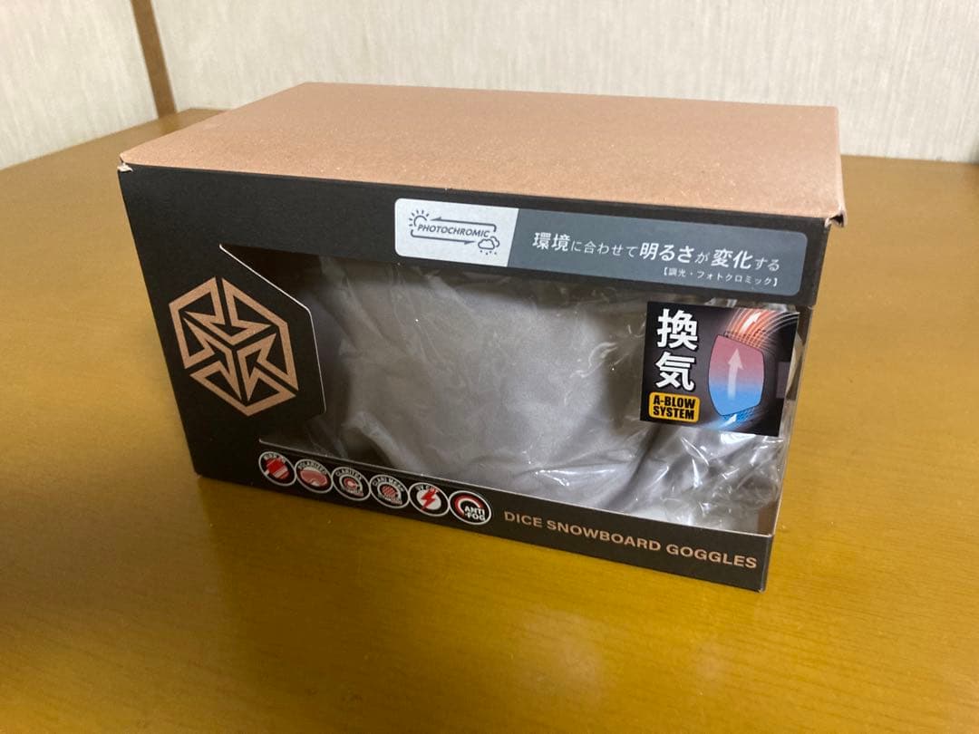 DICE BANK スノーボードゴーグル