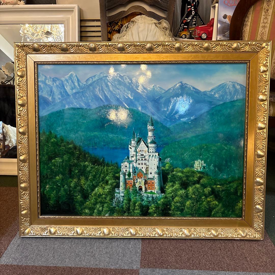 絵画　ノイシユヴァンシュタイン城