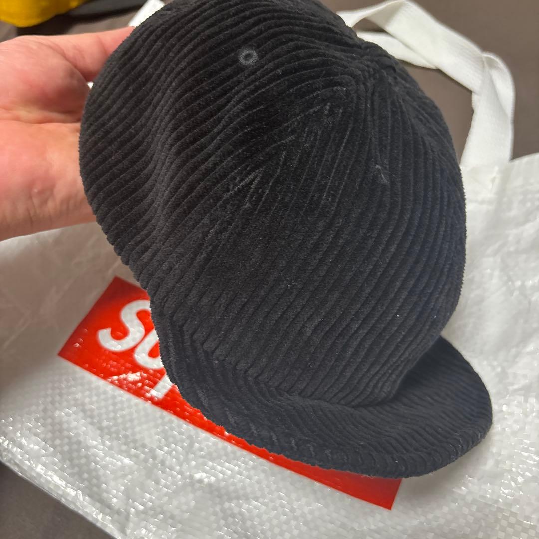 ナンガ　キャップ　コーデュロイ　黒