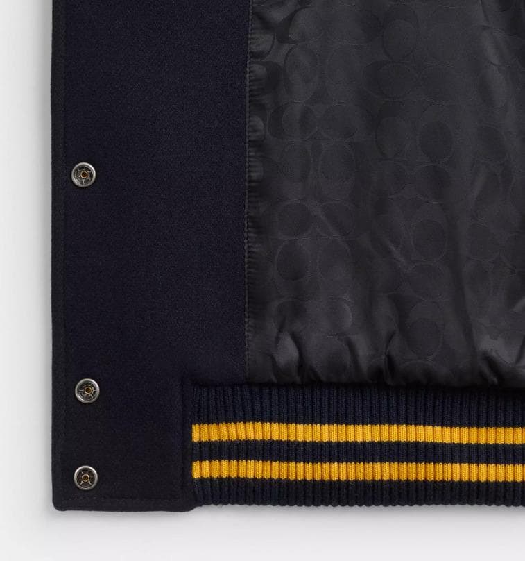 完売品 幾田りら さん着用　ウール ヴァーシティ ジャケット　CDK37