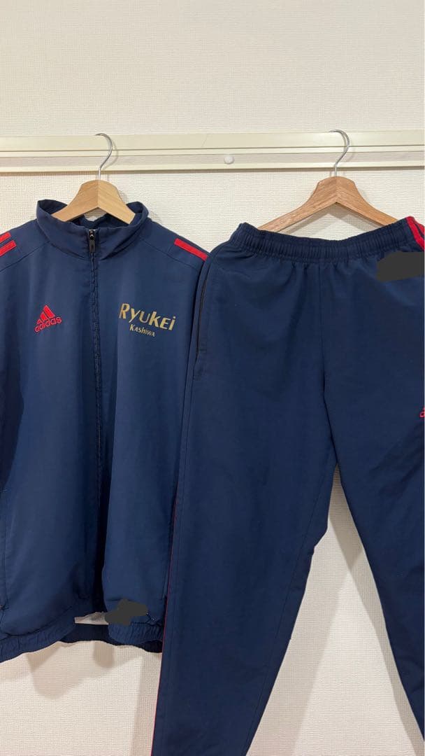 流経大柏　サッカー　adidas ジャージ