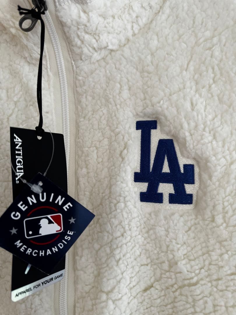 ロサンゼルス　ドジャース　フリース　ベスト　米国購入　新品