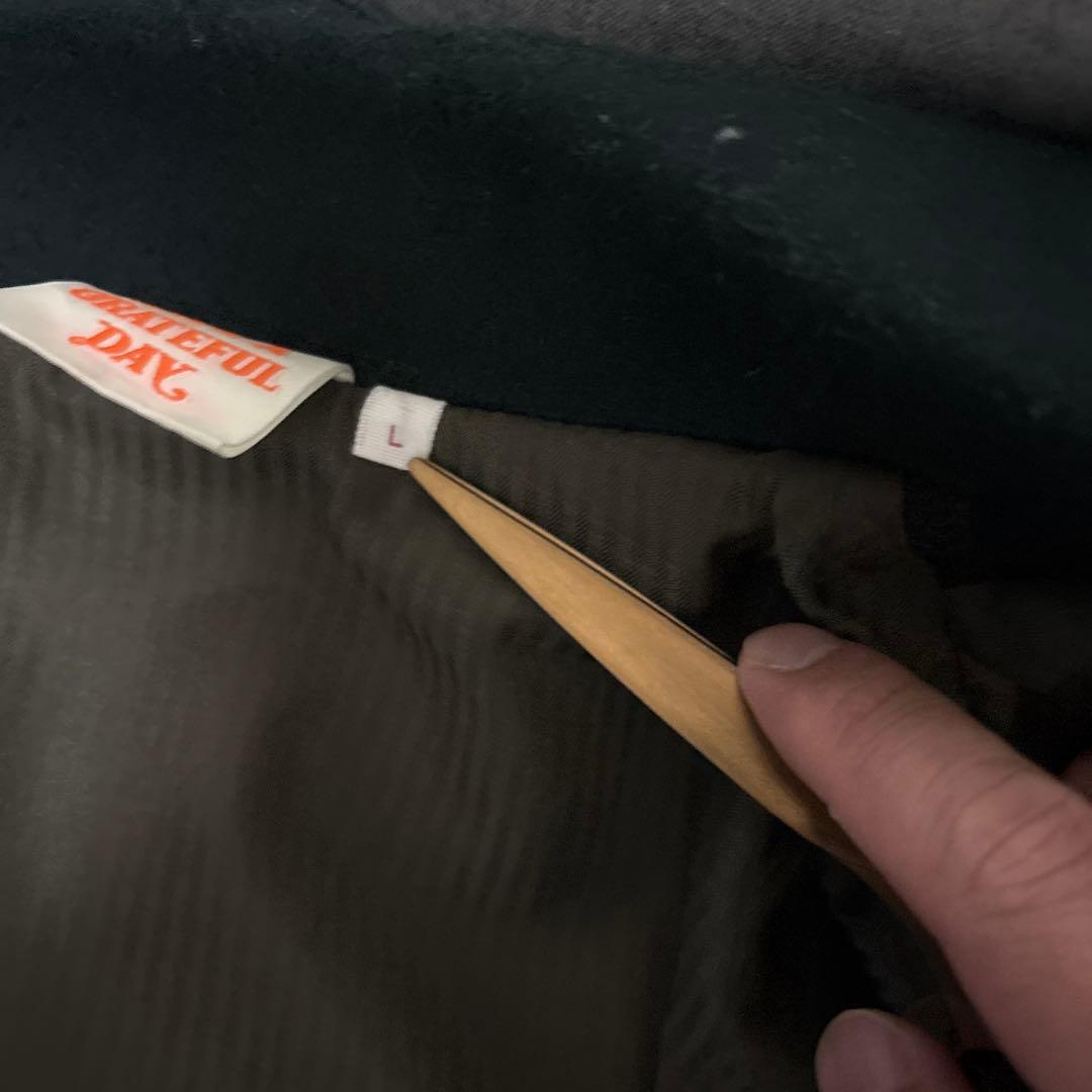 【マミー】HAVE A GRATEFUL DAY バラ刺繍ジャケット L