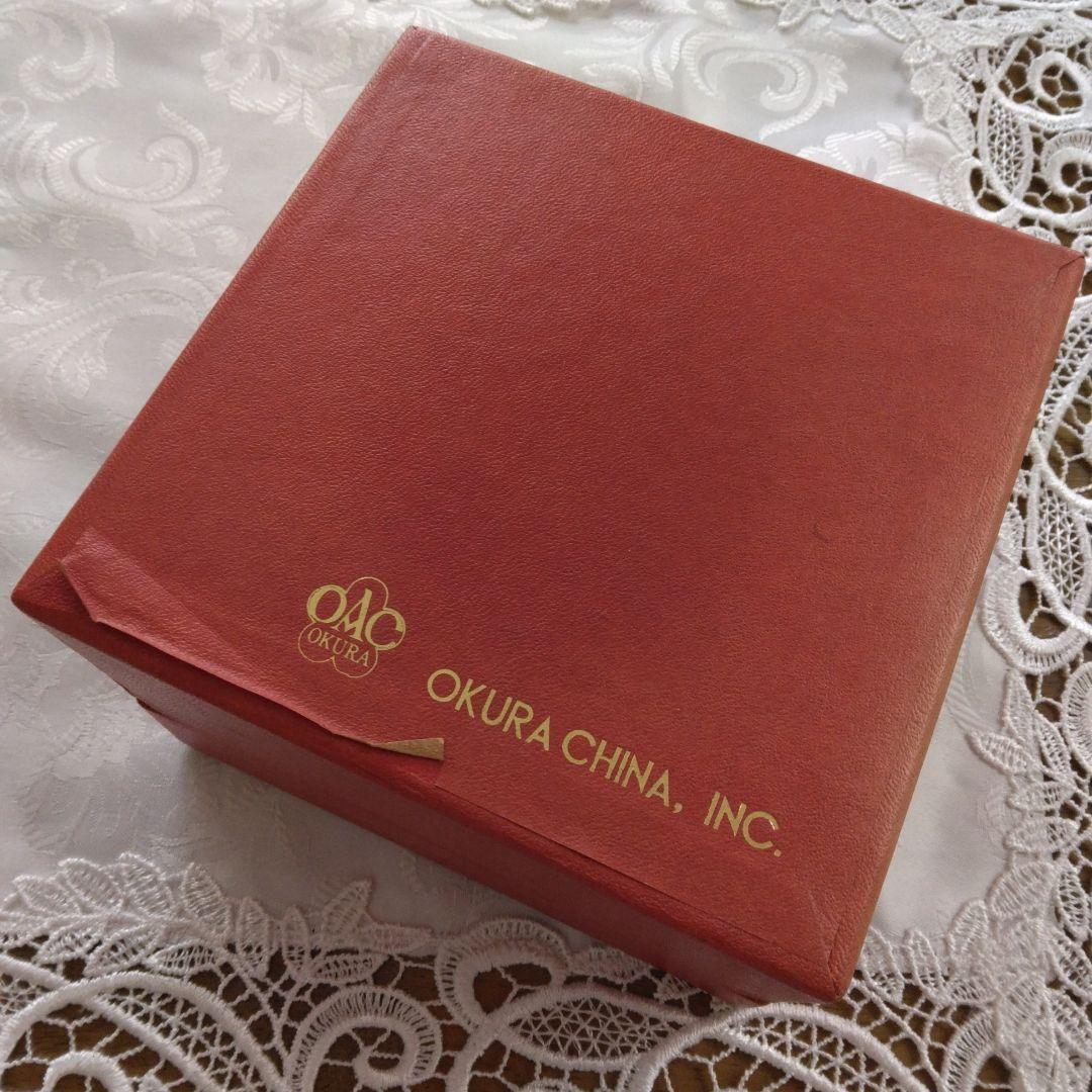 大倉陶園　ブルーローズのカトラリースタンド