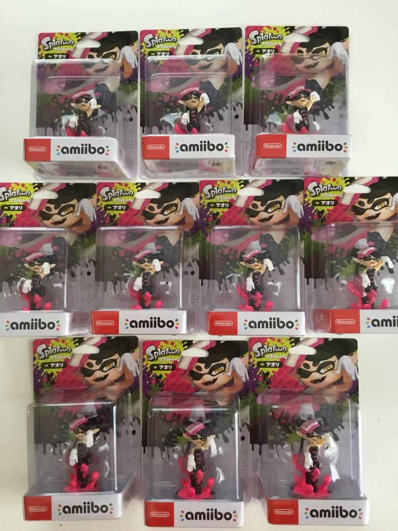 amiibo アオリ　10体セット　スプラトゥーンシリーズ　新品未開封品
