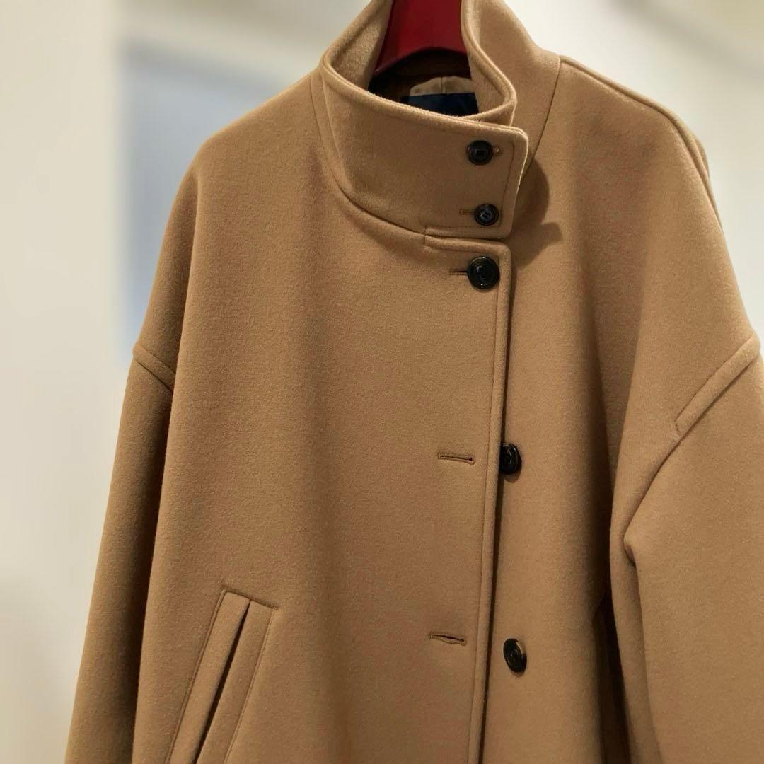 FRAMeWORK メルトンスタンドポンチョコート