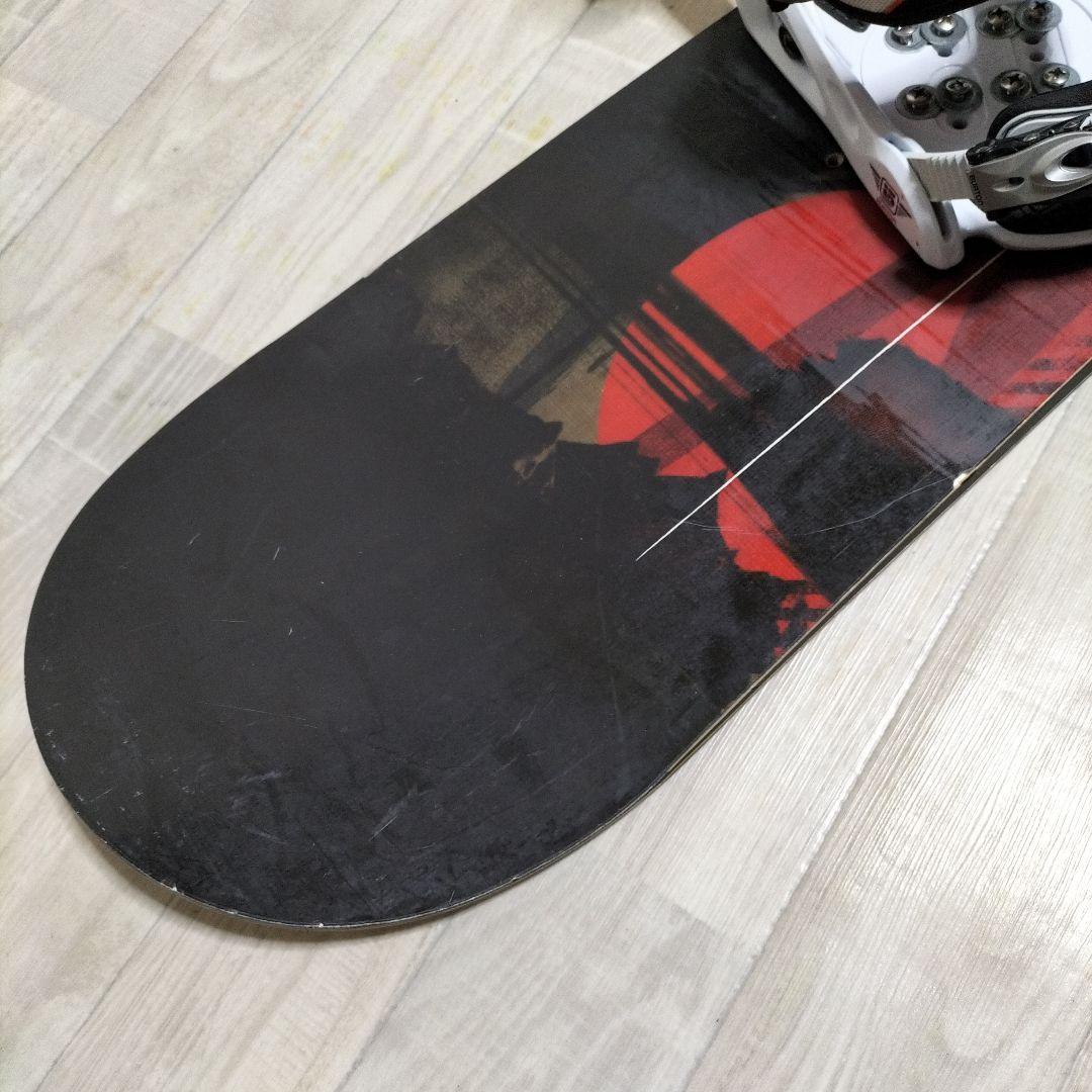 FLOW フロー　BURTON スノーボード板　　ダブルキャンバー