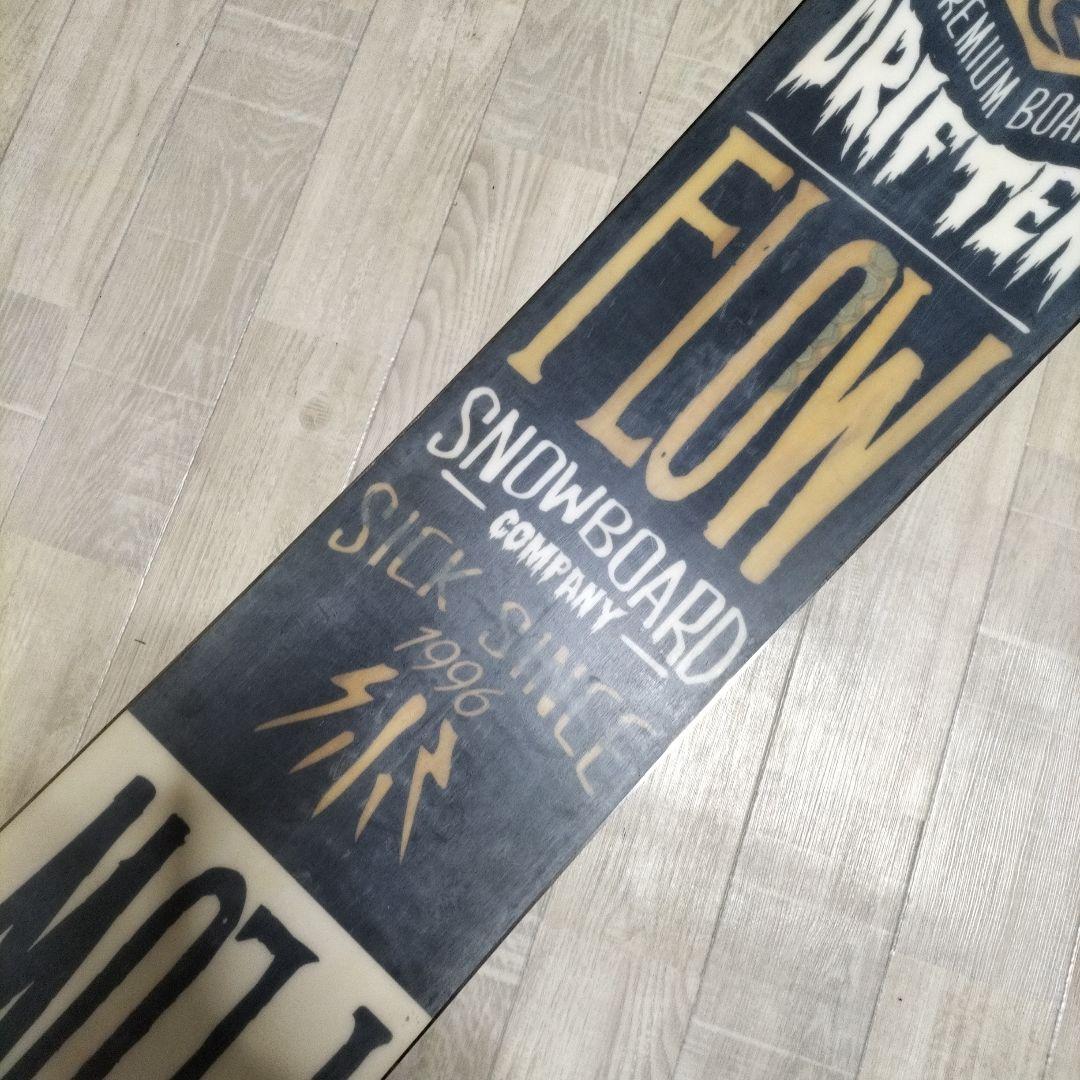 FLOW フロー　BURTON スノーボード板　　ダブルキャンバー