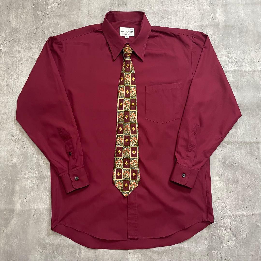 5点セット✨ディオール セットアップ スーツ ネクタイシャツ 黒 えんじ 成人式