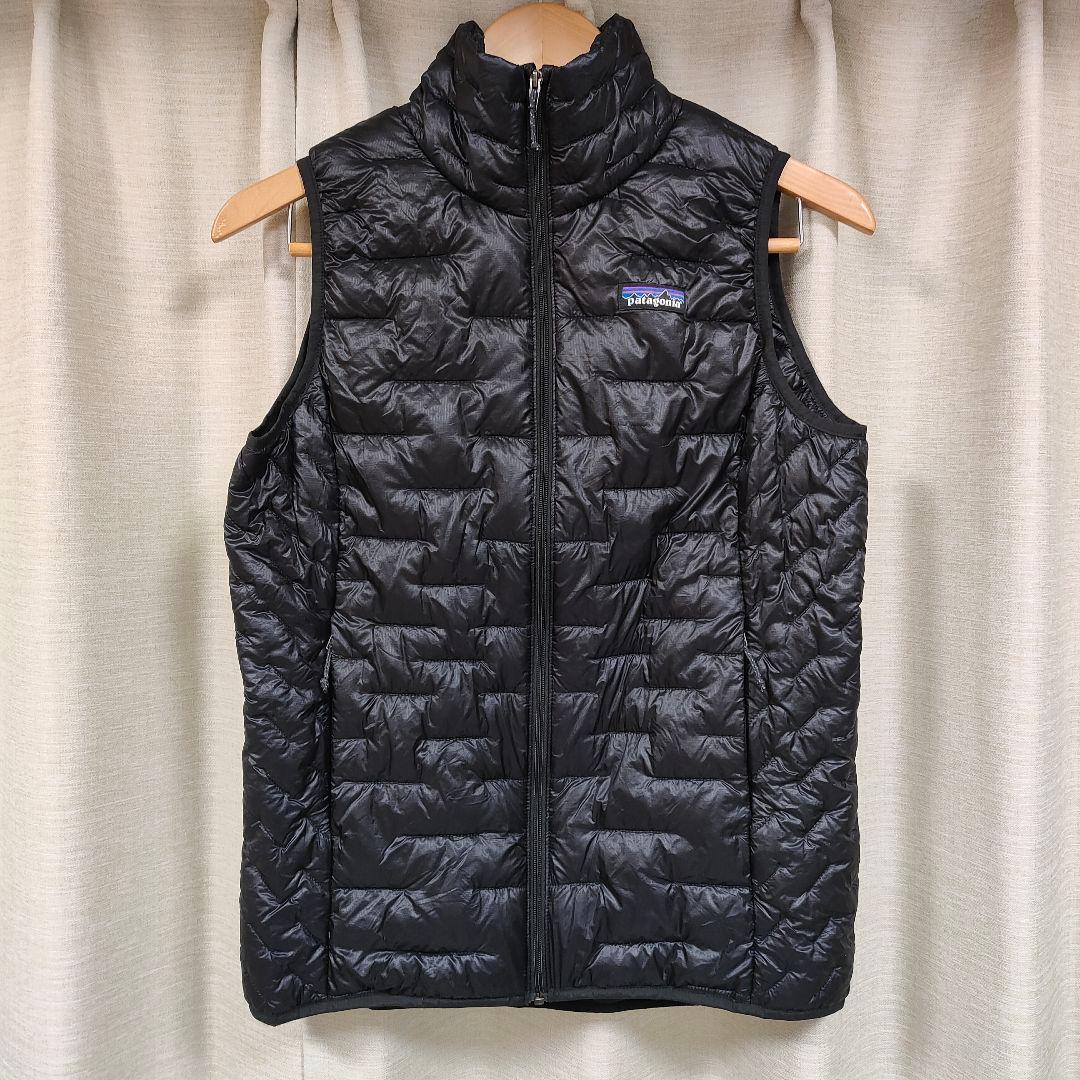 パタゴニア ウィメンズ マイクロパフベスト S ブラック 84090