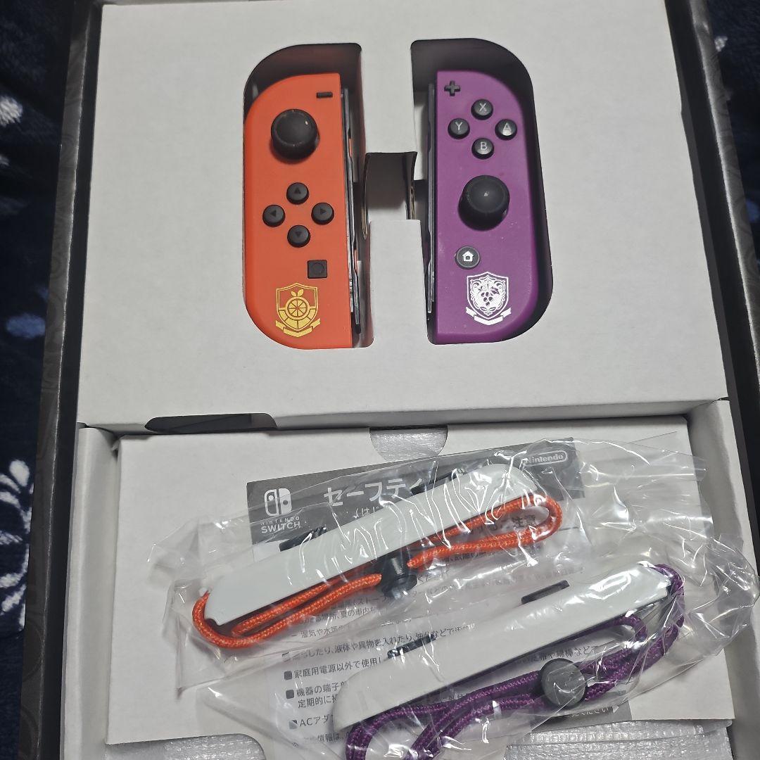 Switch Nintendo Switch 有機ELモデル スカーレット・バ…