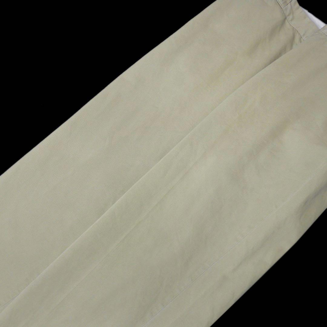 60sビンテージUS ARMY米軍ミリタリー コットン チノパンW34軍物 古着