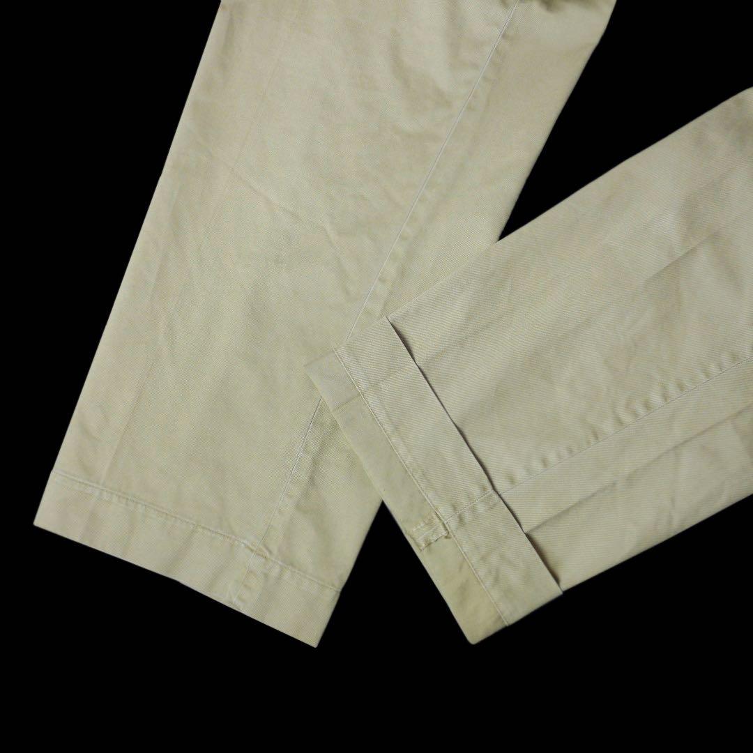 60sビンテージUS ARMY米軍ミリタリー コットン チノパンW34軍物 古着