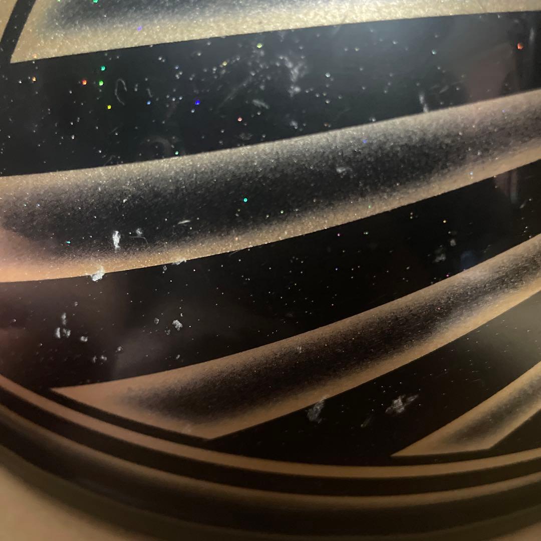 コルク半　日章　ラメ　三つボタン