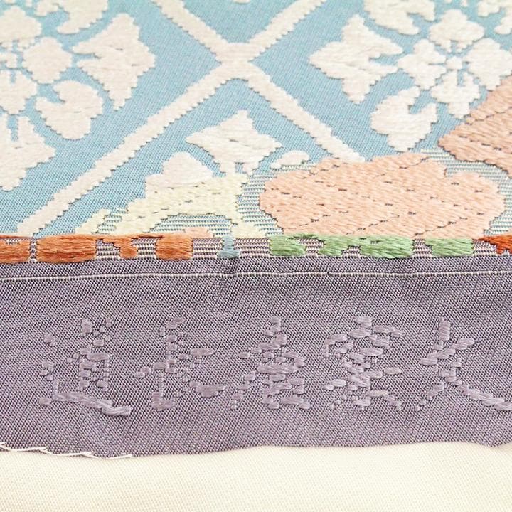 おまとめ　まりまりです　艶やかな【有職文様】～道長唐窠文～　美品の袋帯