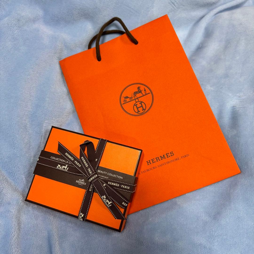 【新品】HERMES リップバーム ギフトボックス　3点セット　プレゼント