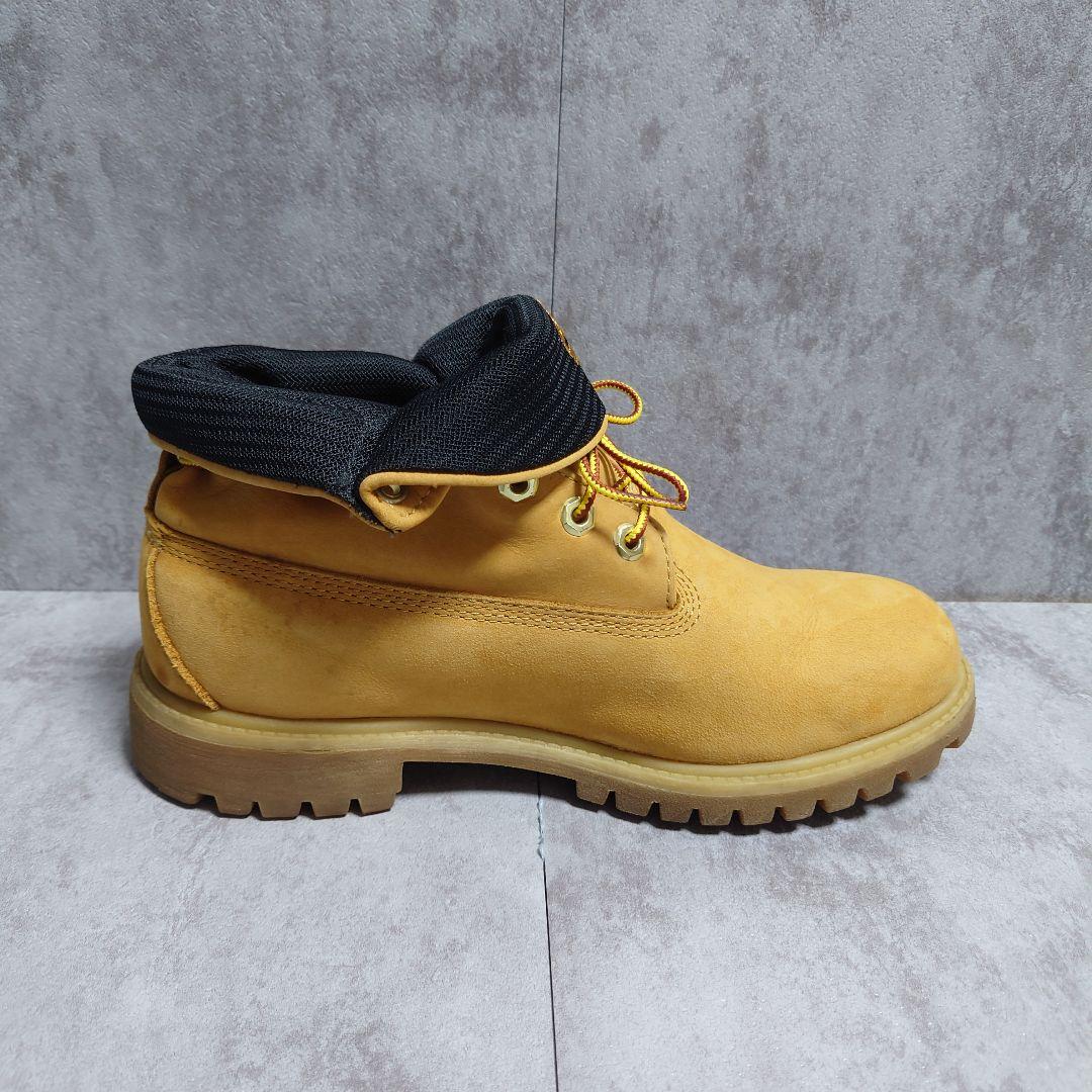 良品　Timberland　ロールトップ　イエローブーツ　6062A　26.5