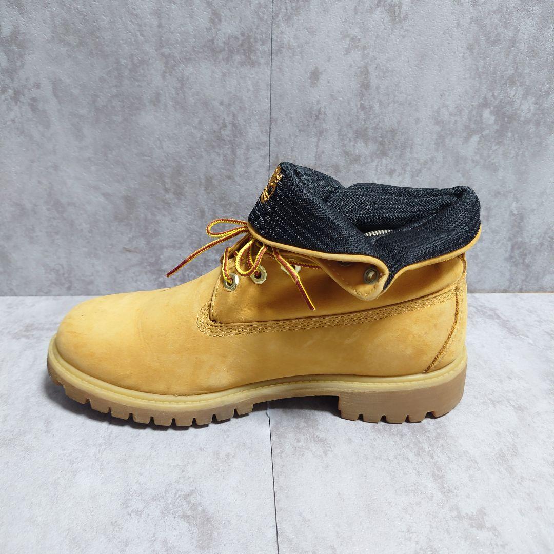良品　Timberland　ロールトップ　イエローブーツ　6062A　26.5
