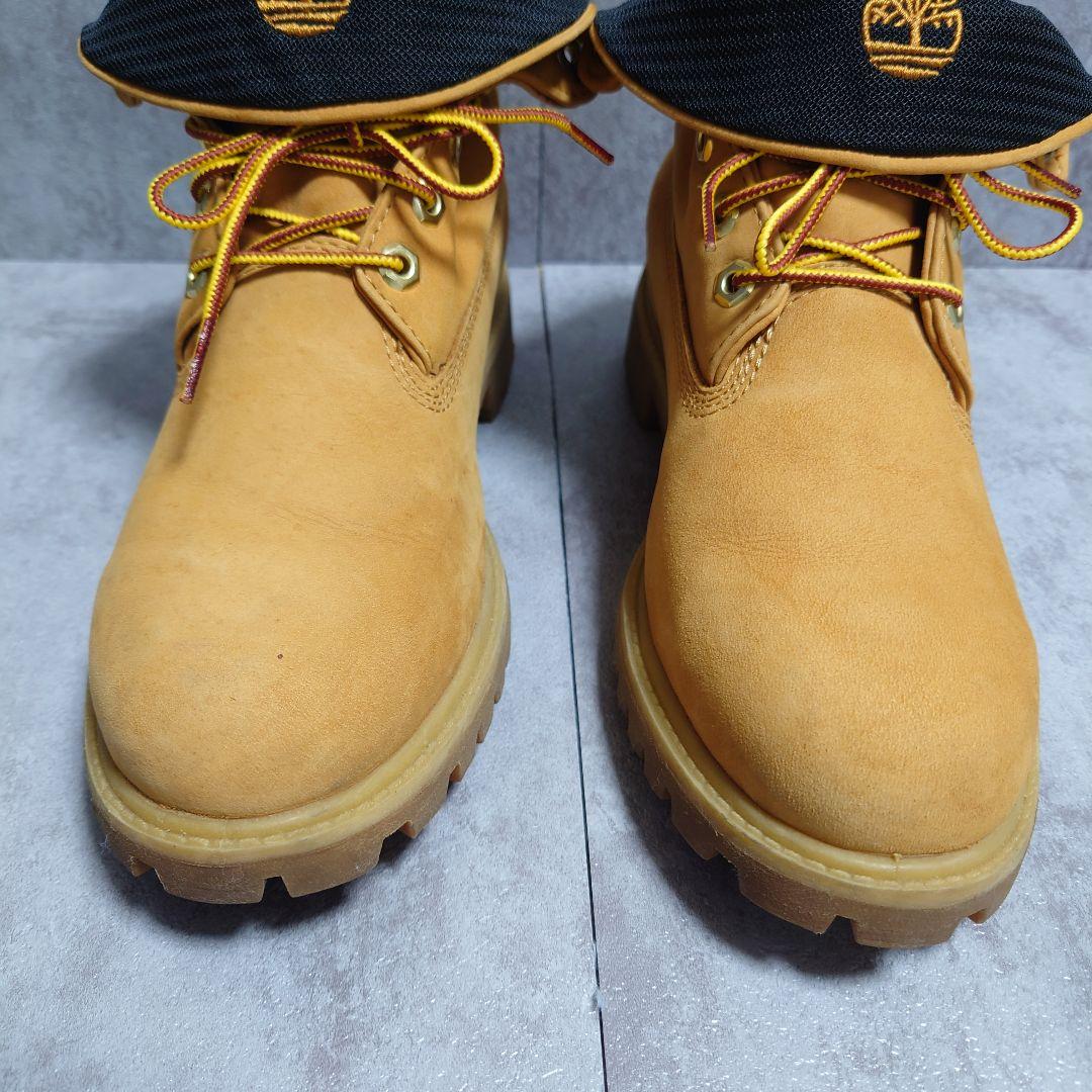 良品　Timberland　ロールトップ　イエローブーツ　6062A　26.5
