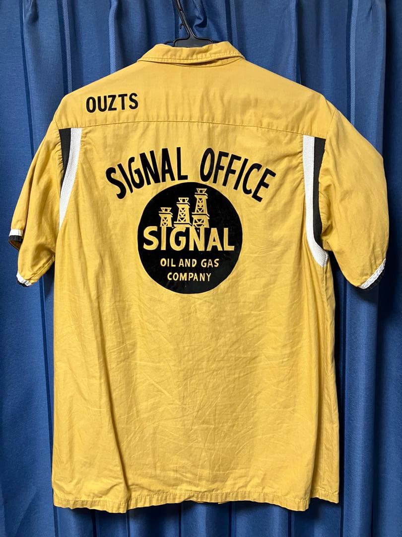 Hilton イエロー シャツ SIGNAL OFFICE 希少