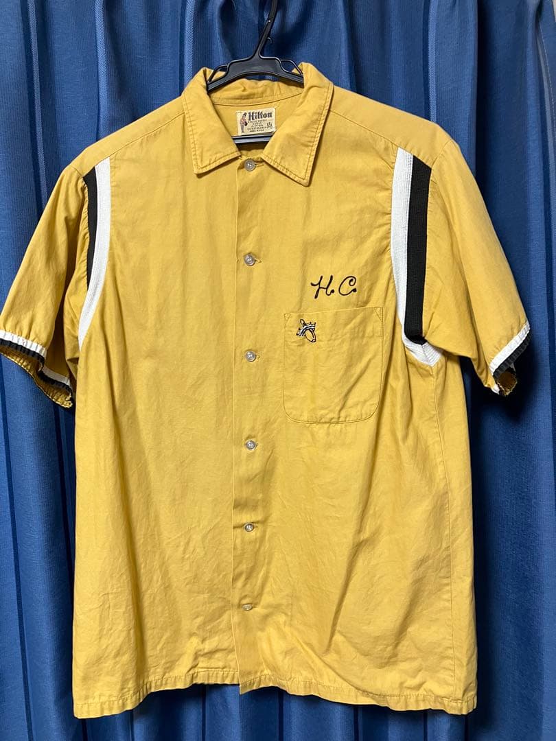 Hilton イエロー シャツ SIGNAL OFFICE 希少