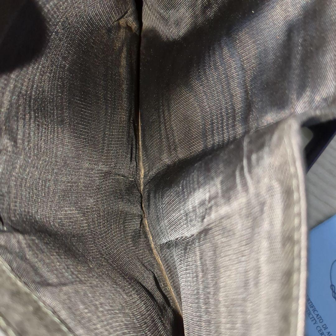 箱付き　 プラダ サフィアーノ M170 トライアングルロゴ 三つ折り財布