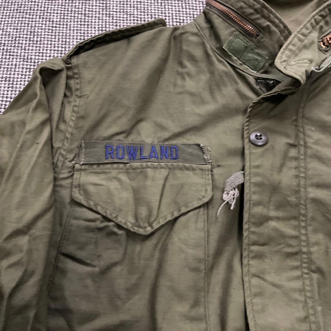 80s US ARMY 米軍実物 M-65 フィールドジャケット M-R 3rd