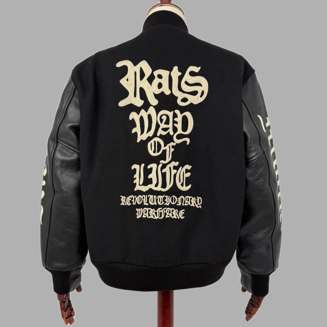 TENDERLOIN x WTAPS x RATS レザー スタジャン XL