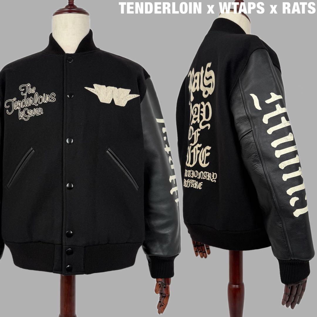 TENDERLOIN x WTAPS x RATS レザー スタジャン XL